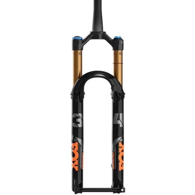 Fox Suspension 34 Float 140 Factory 29" 15Qrx110 - Shiny Black-Orange-Gloss Black Logo - 2022 2