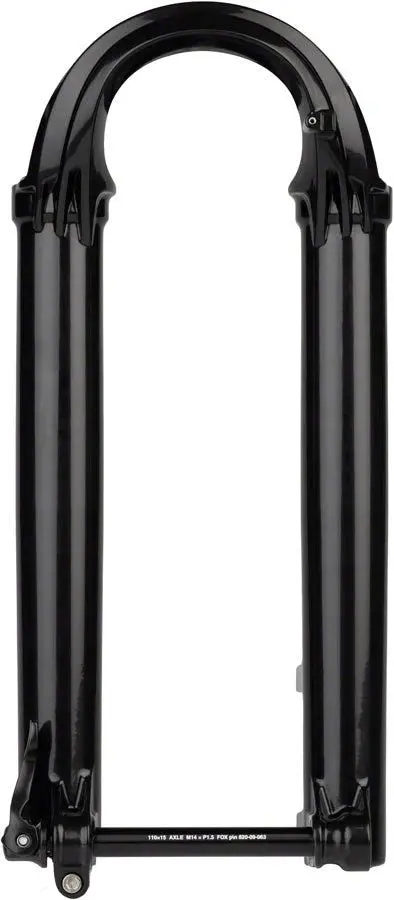 Fox Suspension 36 Lower Leg Assembly - Matt Black - 2021 2