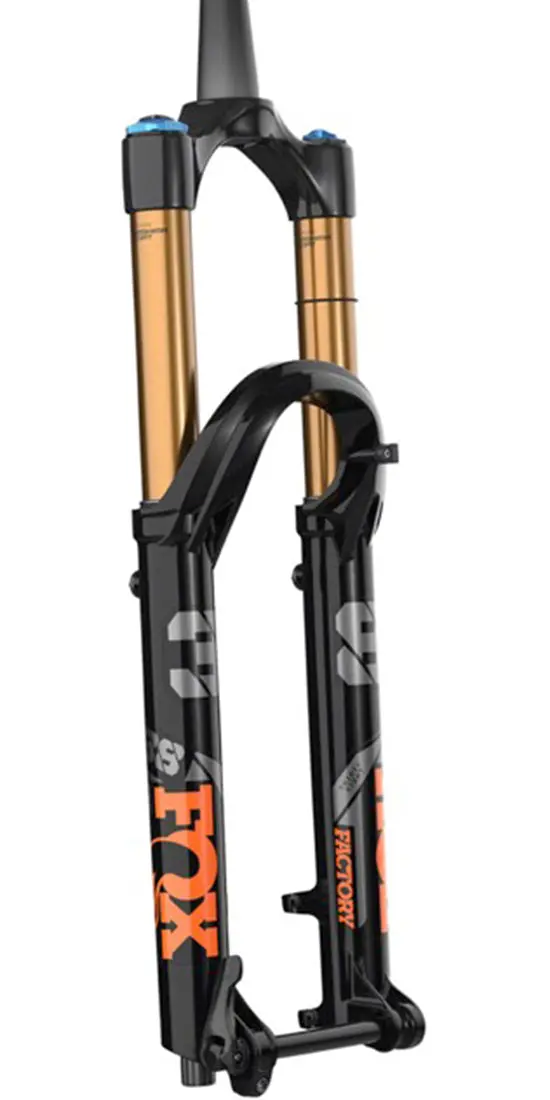 Fox Suspension 38 Float 170 Factory 29" 15Qrx110 - Shiny Black-Orange-Gloss Black Logo - 2022 1