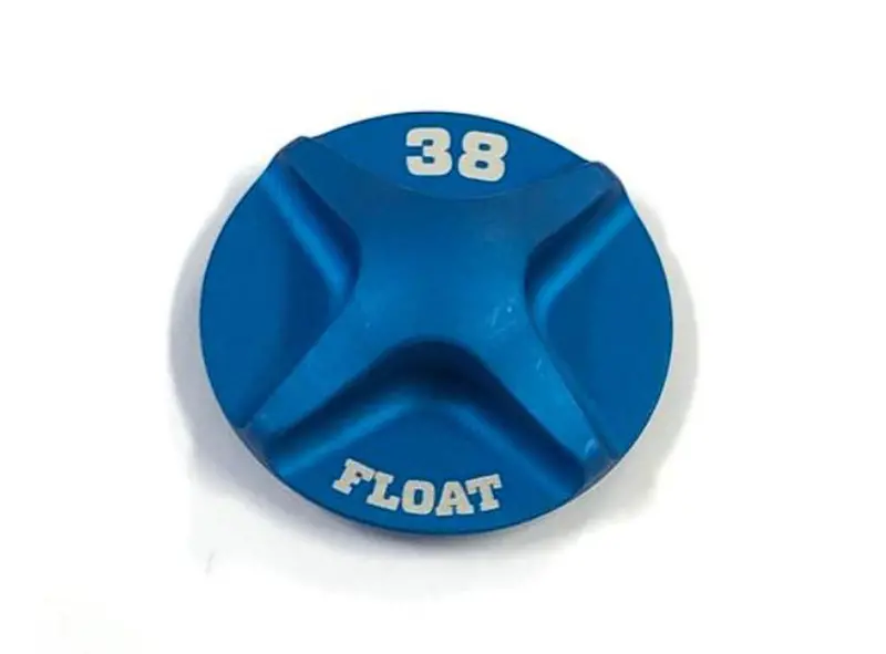Fox Suspension 38 Float Air Top Cap - Ano Blue 1