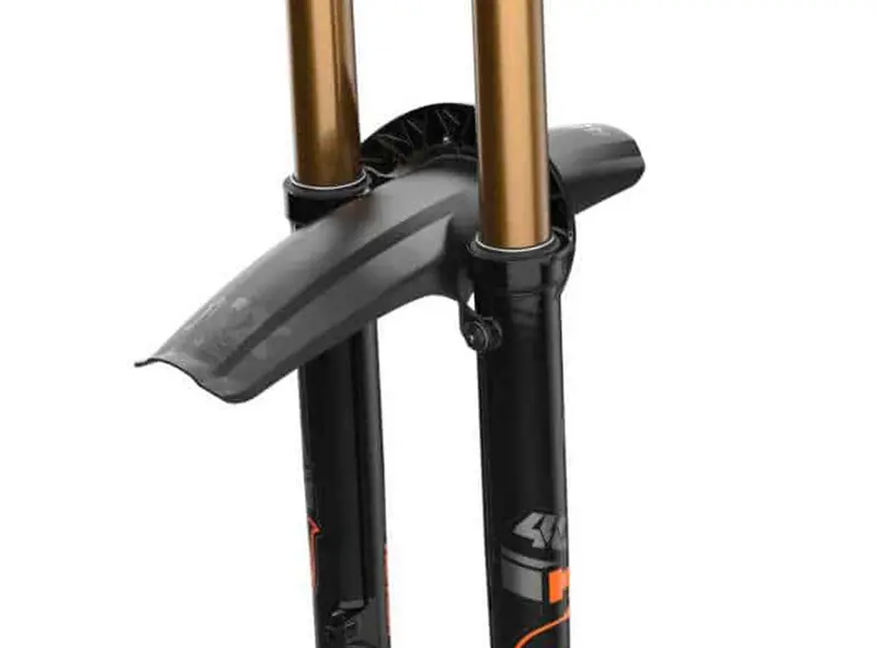 Fox Suspension Mud Guard - Fox 40 - Black 1