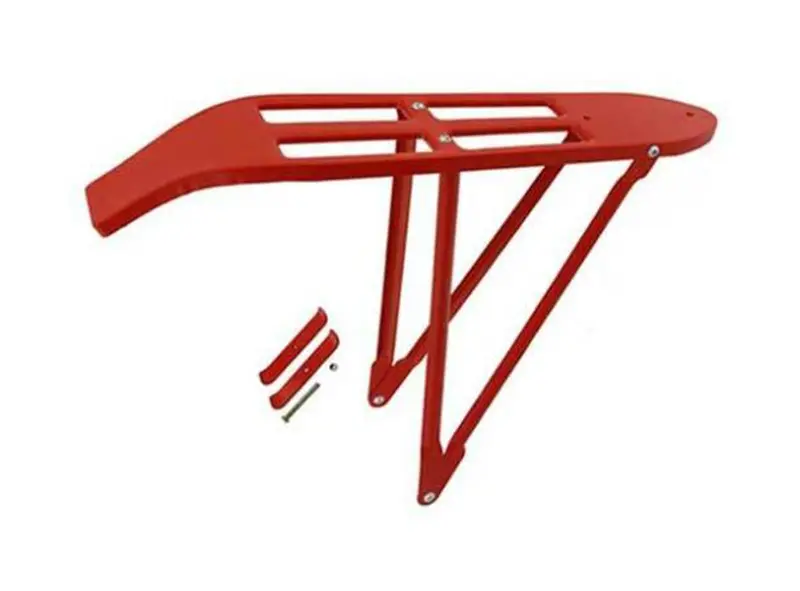 F&R Cycle Beach Cruiser Rear Rack - Red 1