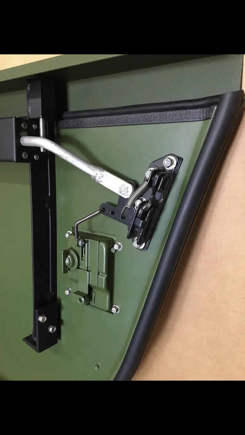 Front 2 Only Split X-Doors Convertible From Full Doors To Half Doors Fits Am General Humvee 12