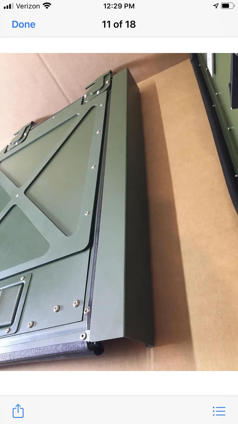 Front 2 Only Split X-Doors Convertible From Full Doors To Half Doors Fits Am General Humvee 13