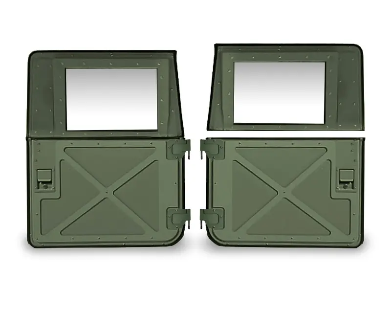 Front 2 Only Split X-Doors Convertible From Full Doors To Half Doors Fits Am General Humvee 13