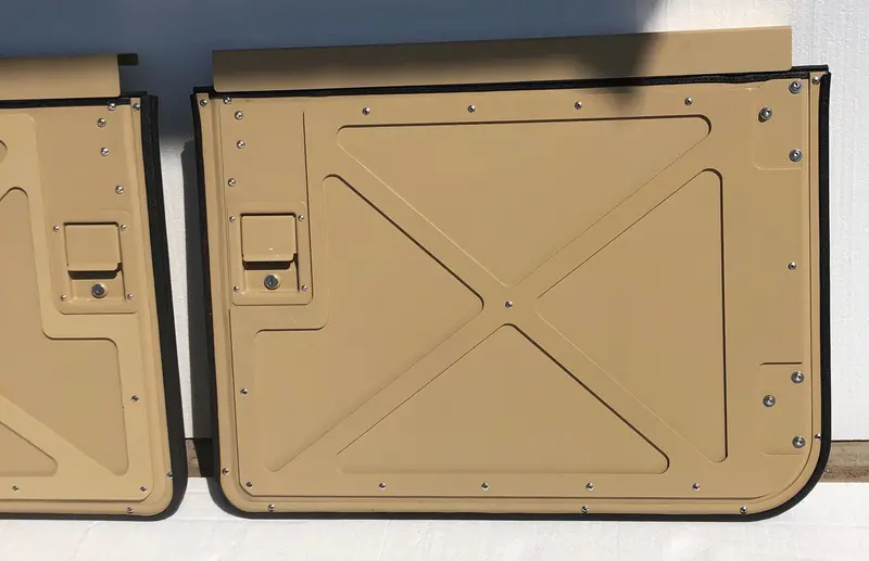 Front 2 Only Split X-Doors Convertible From Full Doors To Half Doors Fits Am General Humvee 16