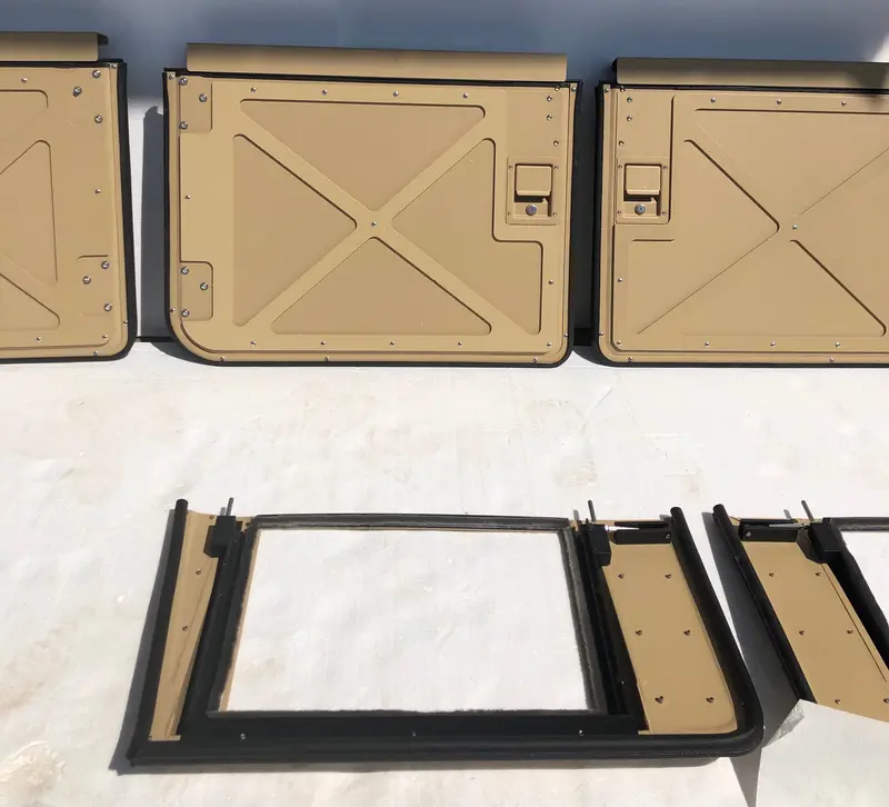Front 2 Only Split X-Doors Convertible From Full Doors To Half Doors Fits Am General Humvee 18