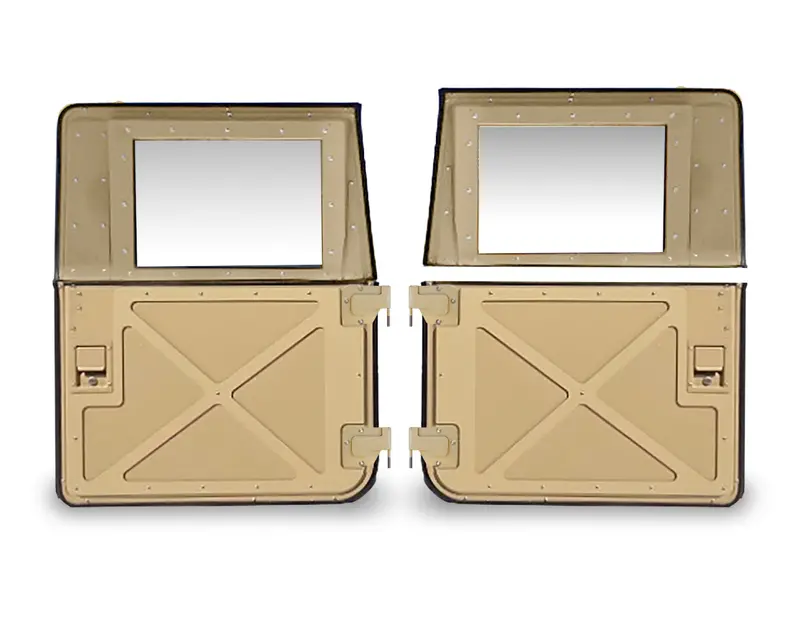 Front 2 Only Split X-Doors Convertible From Full Doors To Half Doors Fits Am General Humvee 7