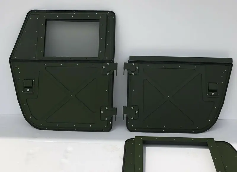 Front 2 Only Split X-Doors Convertible From Full Doors To Half Doors Fits Am General Humvee 9