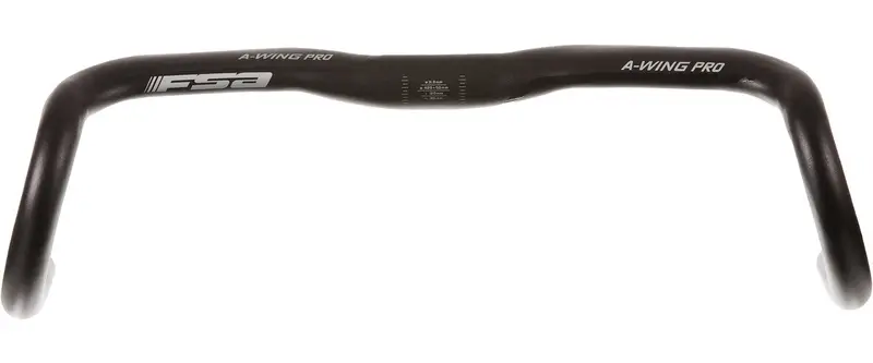 Fsa A-Wing Pro Agx Gravel Drop Handlebar - Black 2