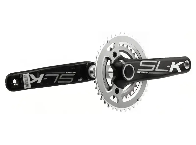 Fsa Sl-K Pf30 10 Spd Crankset - Carbon-White 1
