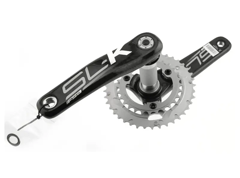 Fsa Sl-K Pf30 10 Spd Crankset - Carbon-White 2