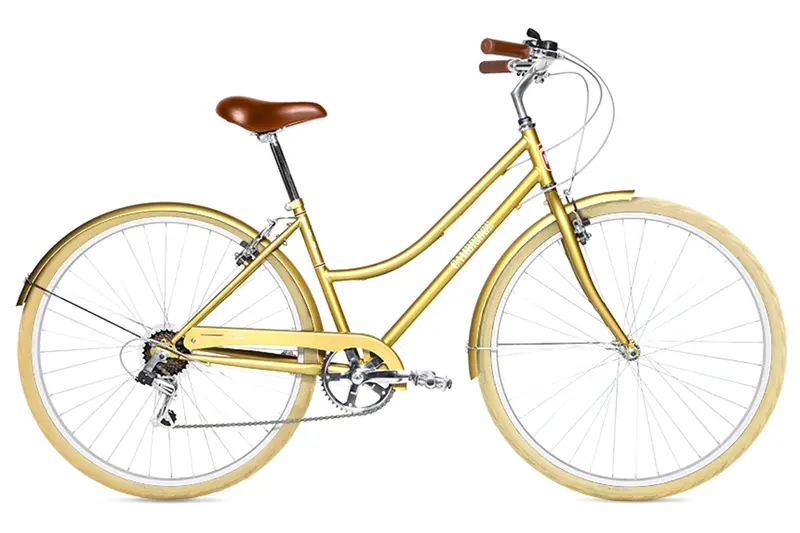 Fuji Cambridge 700C City Bike - Champagne-White 1