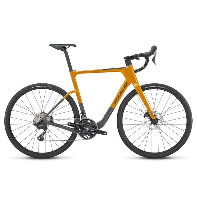 Fuji Jari Carbon 1.1 700C Gravel Bike - Honeywheat 1