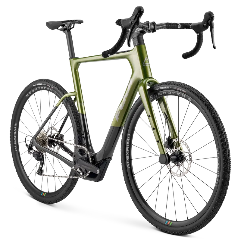 Fuji Jari Carbon 1.3 700C Gravel Bike - Pearl Olive Green 2