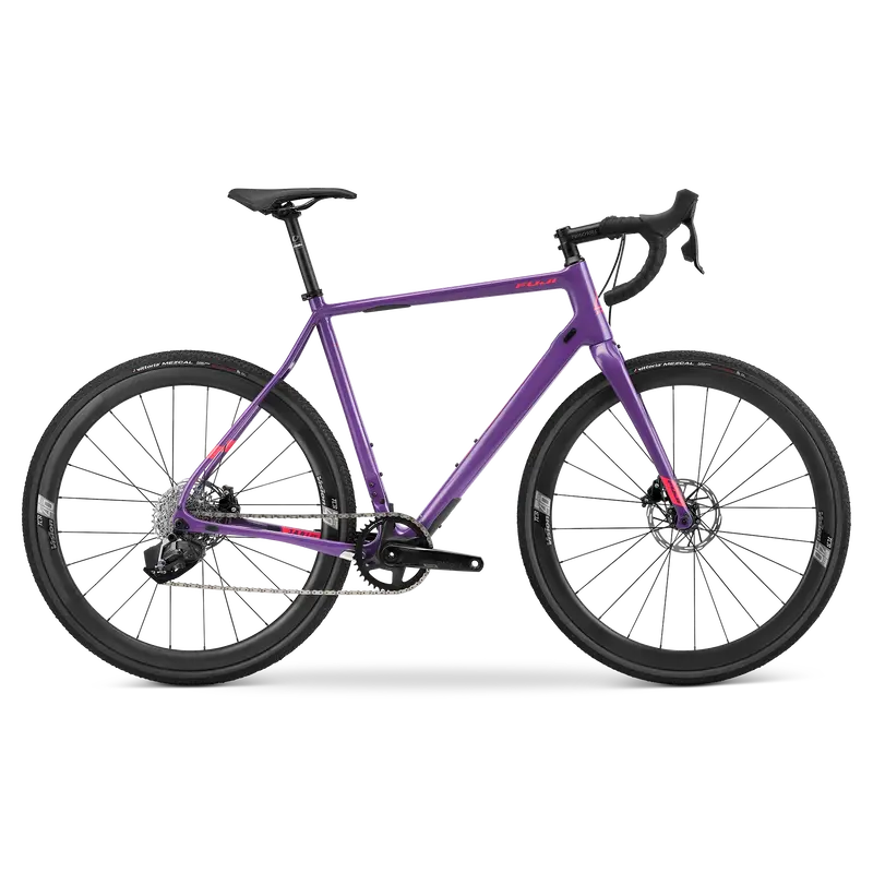 Fuji Jari Carbon Cx 700C Gravel Bike - Eggplant 1