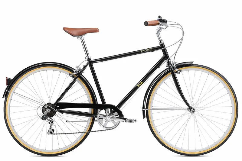 Fuji Sagres 700C City Bike - Black 1