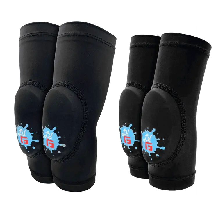 G-Form Lil'g Toddler Knee & Elbow Guard - Black 1