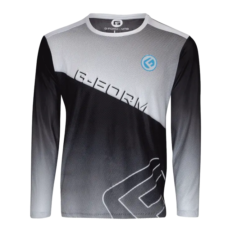 G-Form Podium Long Sleeve Mtb Jersey - Black 1