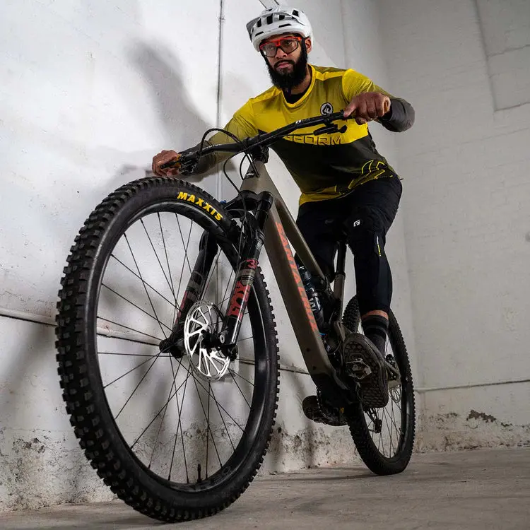 G-Form Podium Long Sleeve Mtb Jersey - Race Yellow 2