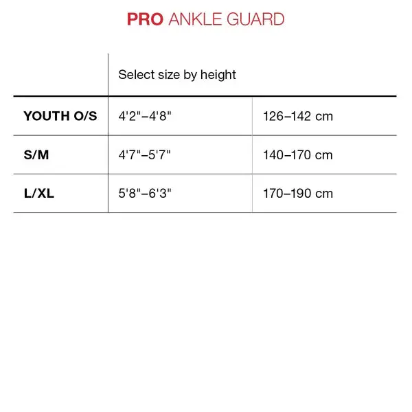 G-Form Pro-X4 Ankle Guard - Black 2