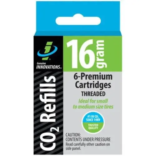 Genuine Innovations Threaded Co2 Cartridges - 16G 2