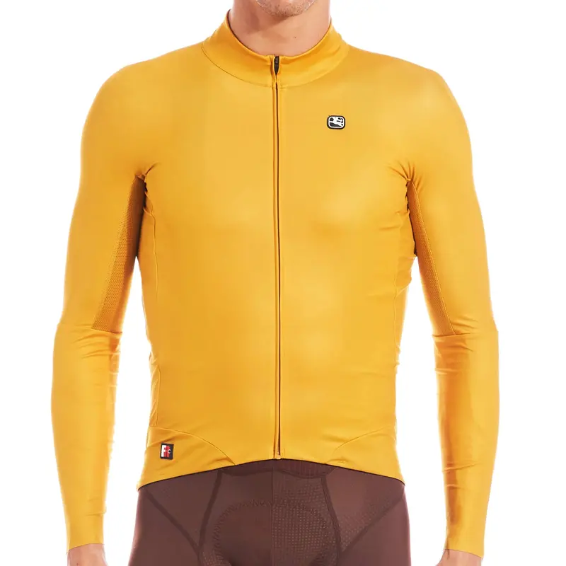 Giordana Fr-C Pro Long Sleeve Road Jersey - Mustard Yellow 1