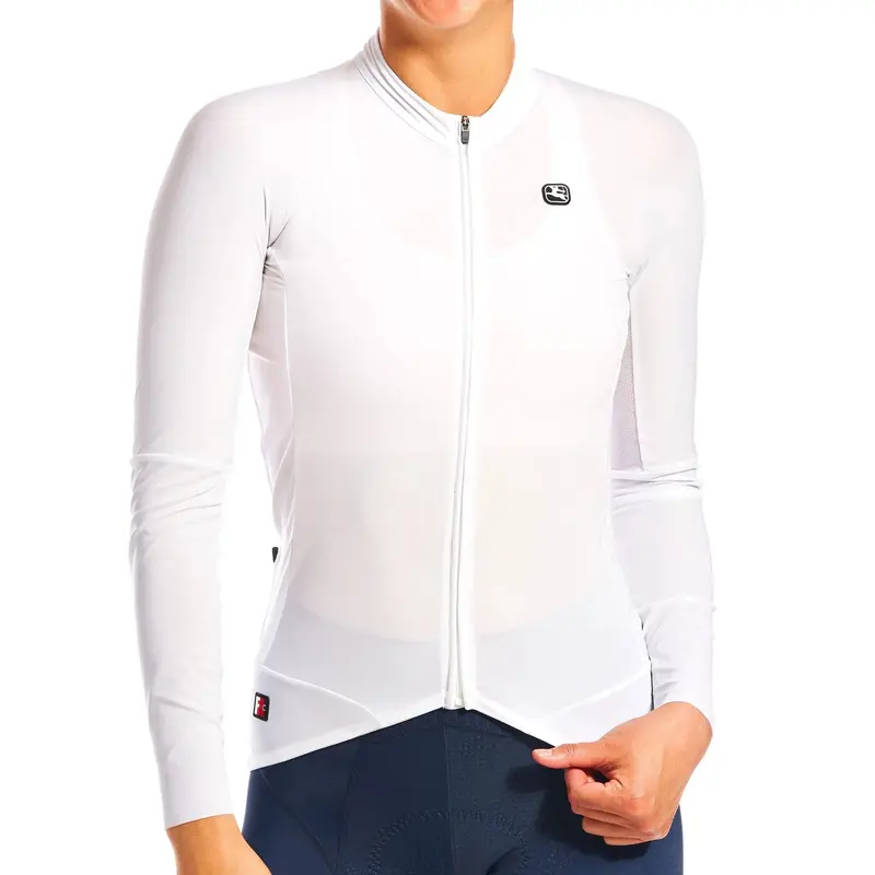 Giordana Fr-C Pro Long Sleeve Road Jersey - Womens - Full White 1