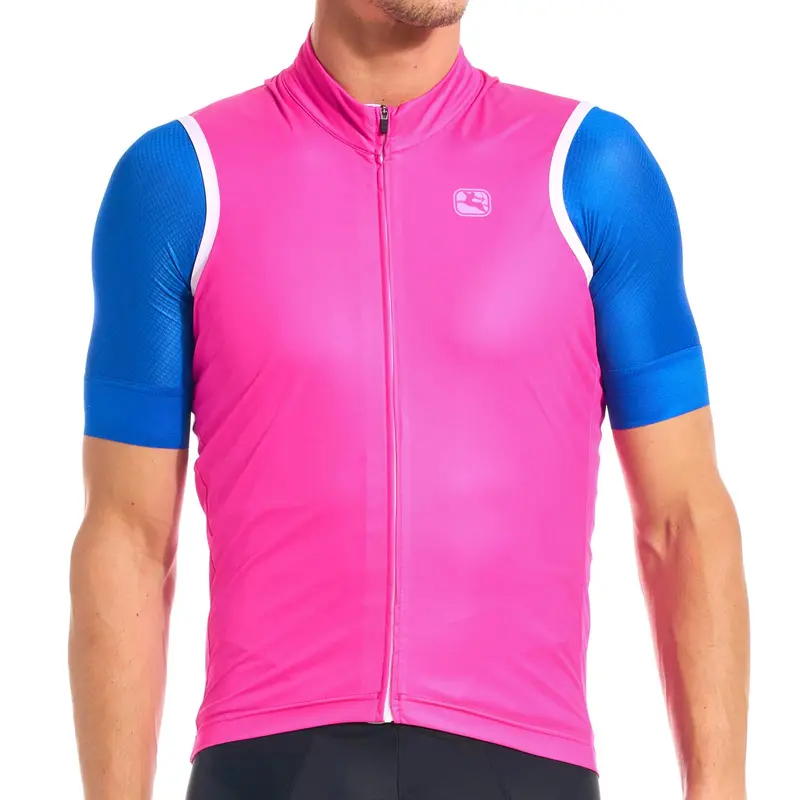 Giordana Wind Vest With Rear Pocket - Neon Orchid 1