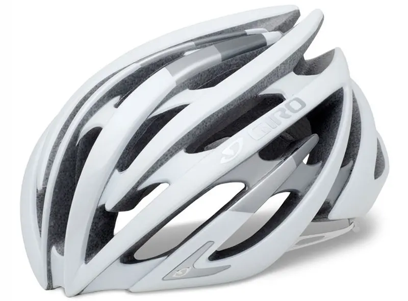 Giro Aeon Road Helmet - Matt White-Silver 1