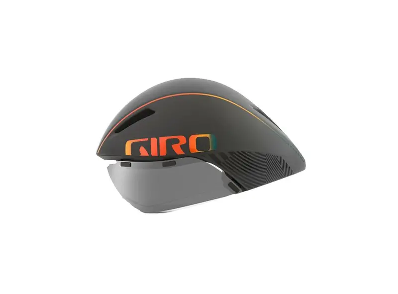 Giro Aerohead Mips Tri Helmet - Matt Gray-Fire 1