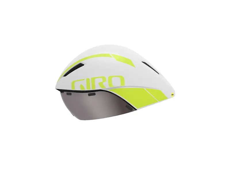 Giro Aerohead Mips Tri Helmet - Matt White-Citron - 2019 1