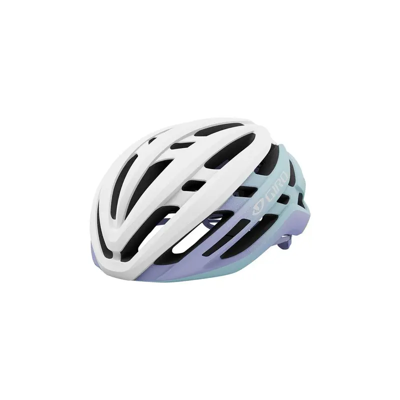 Giro Agilis Mips Road Helmet - Matt White-Light Lilac Fade 1