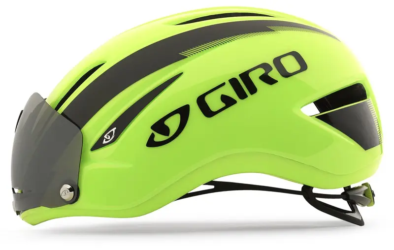 Giro Air Attack Shield Road Helmet - Yellow-Black 1