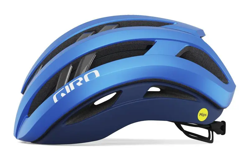 Giro Aries Spherical Road Helmet - Matt Ano Blue 2