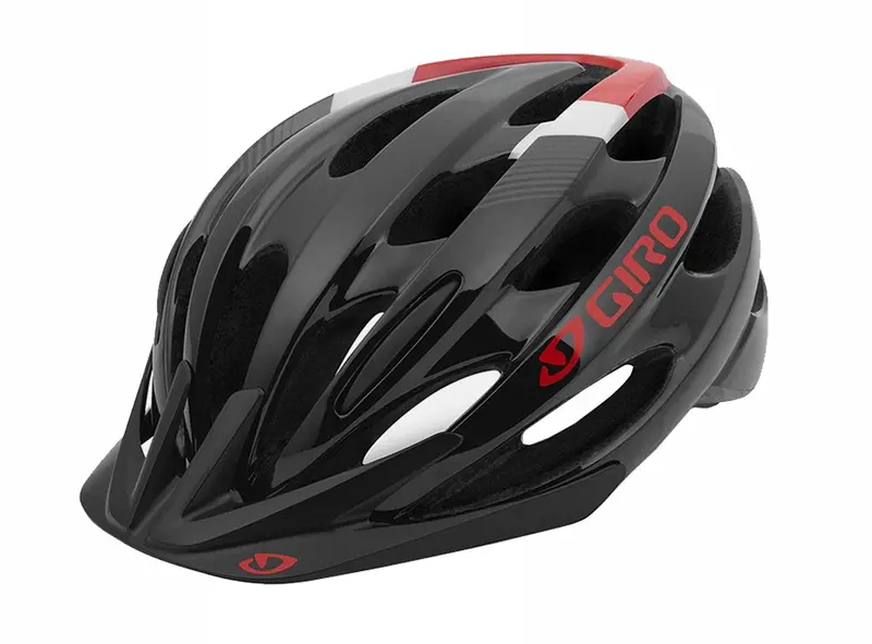 Giro Bishop Mtb Helmet - Black-Bright Red 1