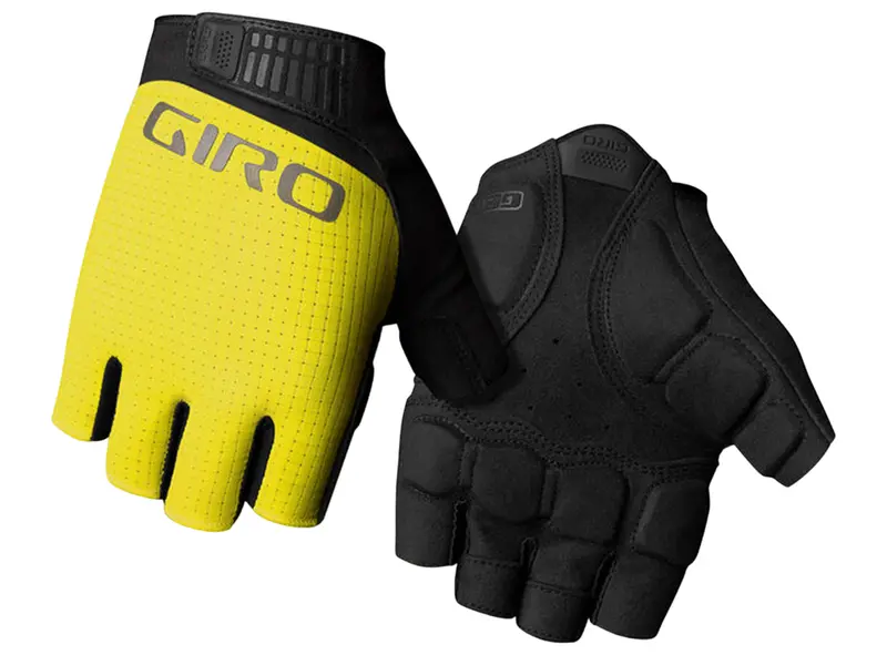Giro Bravo Ii Gel Road Cycling Glove - Highlight Yellow 1