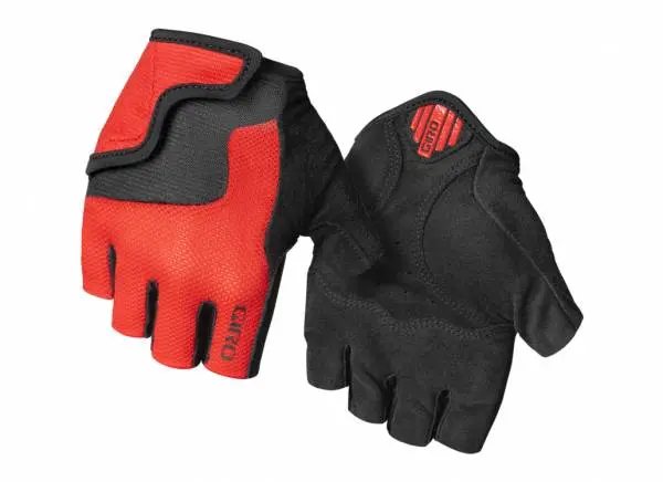 Giro Bravo Junior Road Cycling Glove - Youth - Bright Red 1
