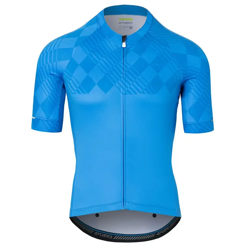 Giro Chrono Expert Short Sleeve Road Jersey - Ano Blue 1