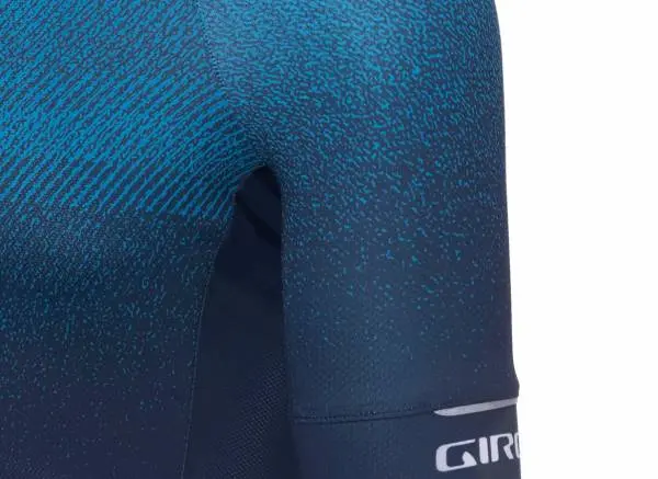 Giro Chrono Expert Short Sleeve Road Jersey - Midnight Blue Blender 3