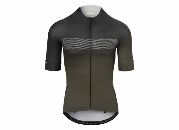 Giro Chrono Expert Short Sleeve Road Jersey - Trail Green Blender 1