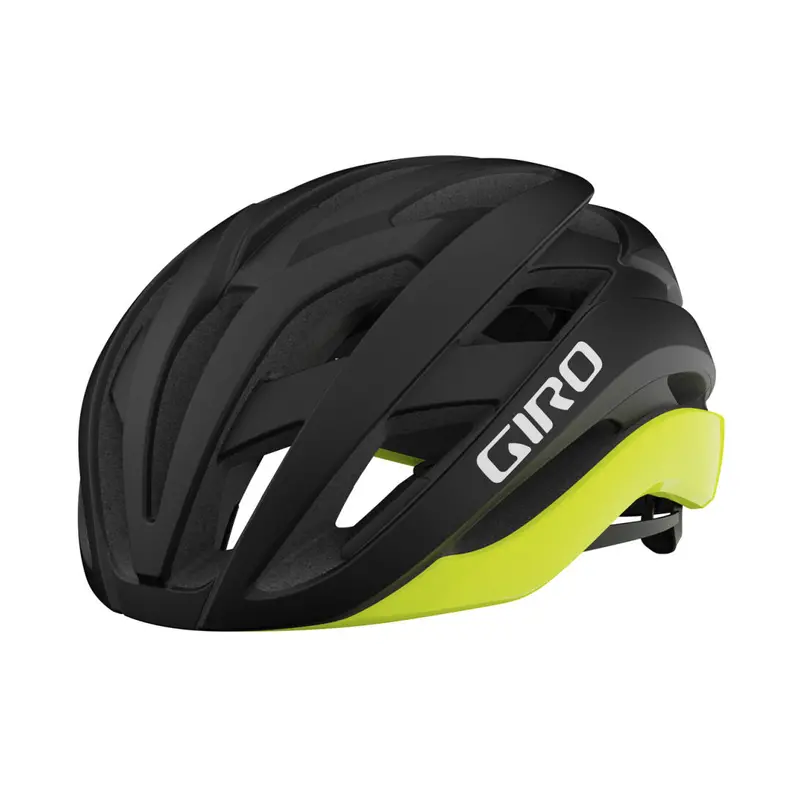 Giro Cielo Mips Road Helmet - Matt Black-Highlight Yellow 3