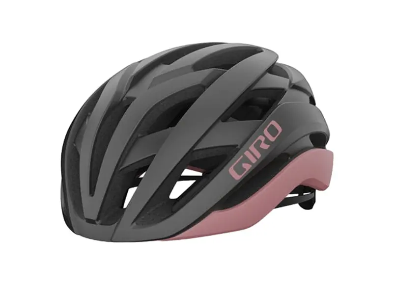 Giro Cielo Mips Road Helmet - Matt Metallic Coal-Dusty Rose 1