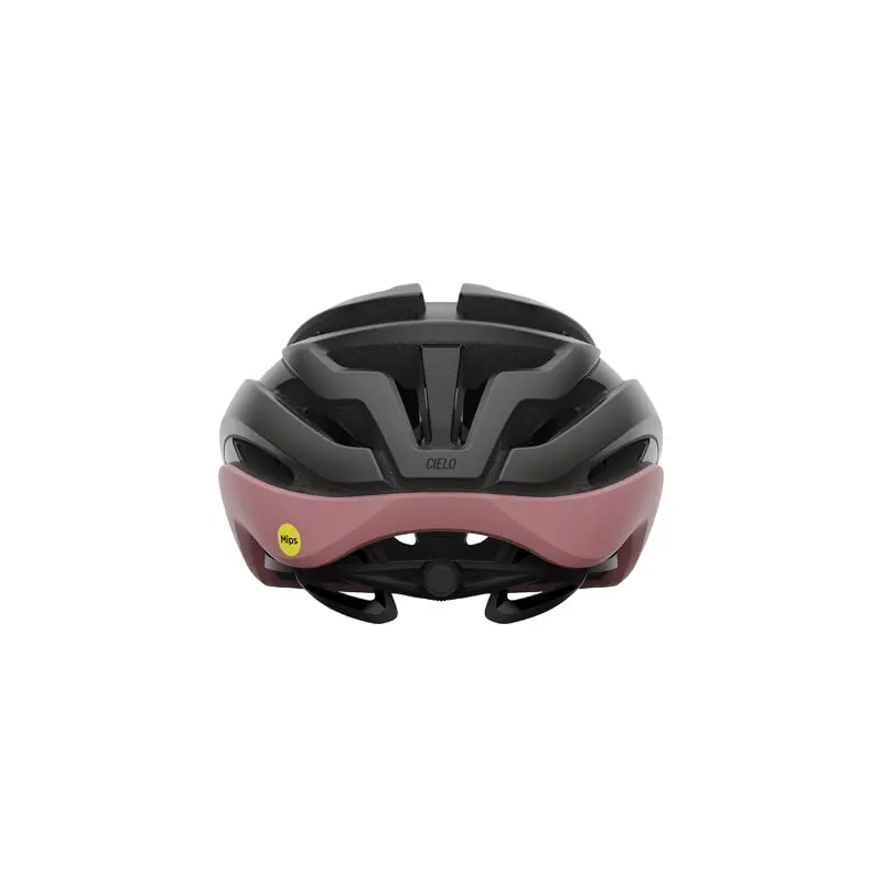 Giro Cielo Mips Road Helmet - Matt Metallic Coal-Dusty Rose 3