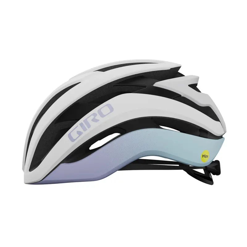 Giro Cielo Mips Road Helmet - Matt White-Light Lilac Fade 2