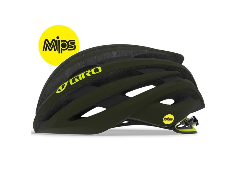 Giro Cinder Mips Road Helmet - Matt Olive-Citron - 2019 1