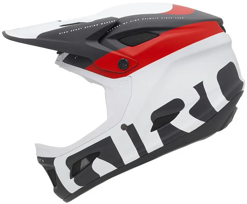 Giro Cipher Full Face Helmet - Matt Red-Black 1