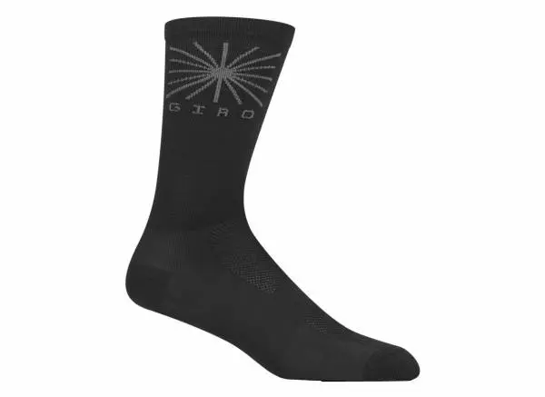 Giro Comp 6" High Rise Sock - Black Sun - 2022 1