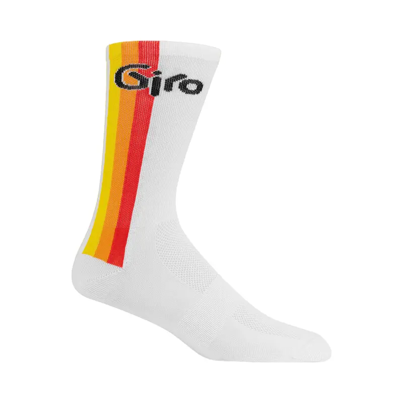 Giro Comp Racer 6" High Rise Sock - '85 White 1