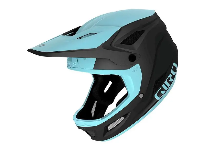 Giro Disciple Mips Full Face Helmet - Matt Black-Iceberg - 2020 1